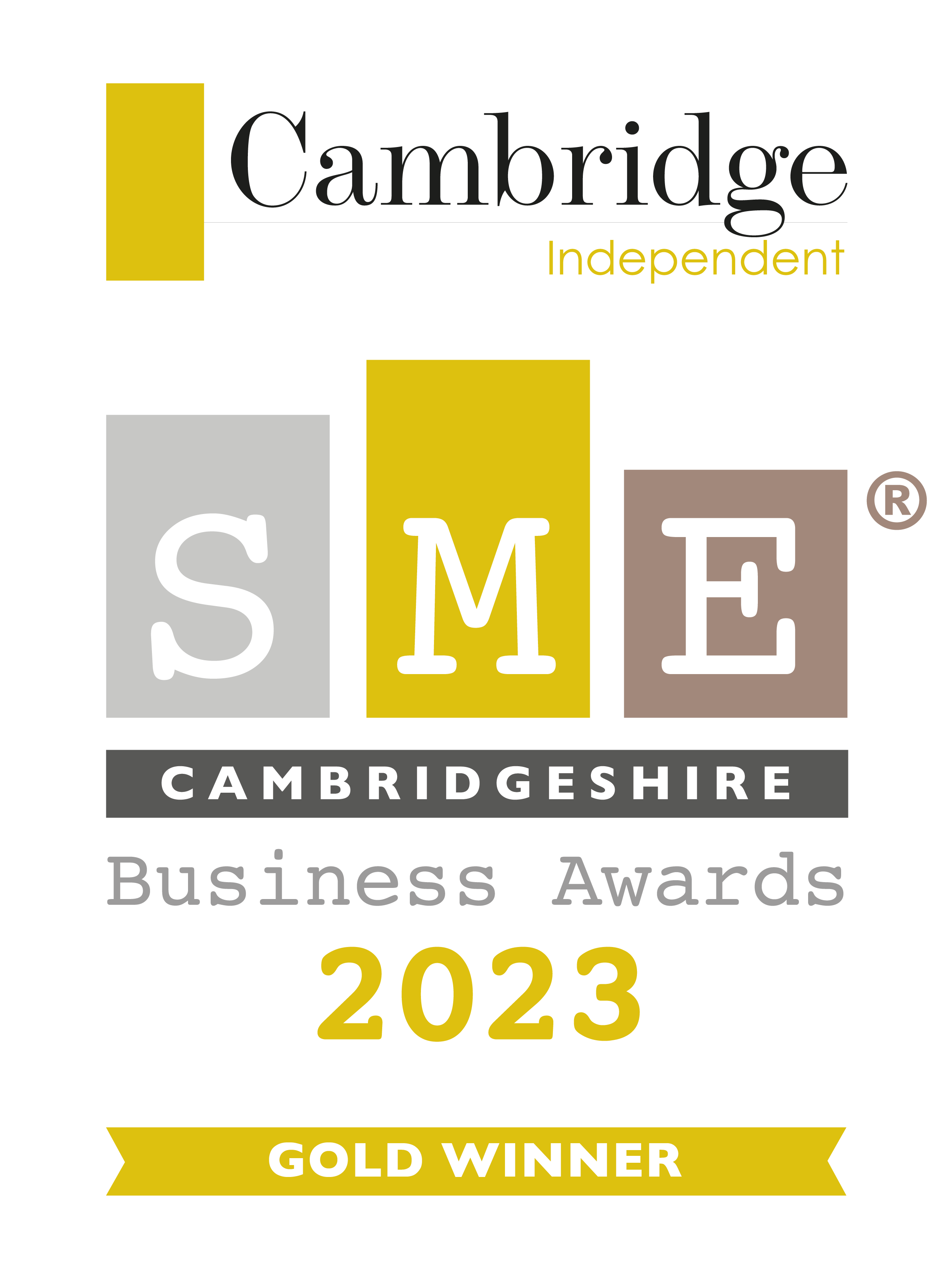 Cambridge Independent Gold Award logo