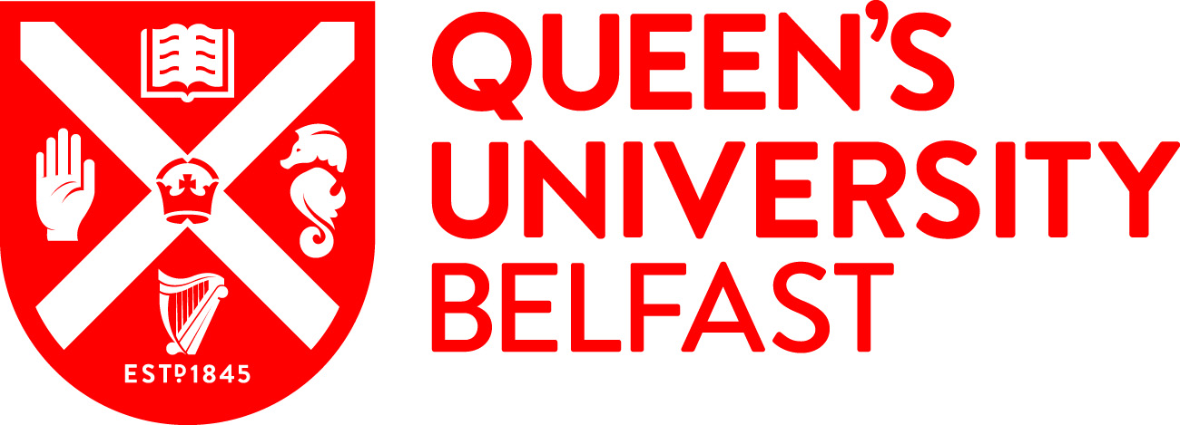 Queen's university logo Belfast