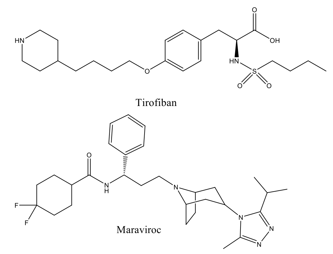 Protein Protein Interactions (PPIs) chemical structures
