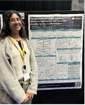 Kamini withDevelopment of C5aR1 Negative Allosteric Modulators with Potential Benefits for Neuroinflammation poster