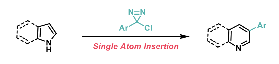 Indole ring expansion