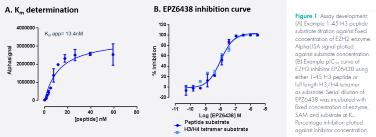 determination and inhibition curve graphs