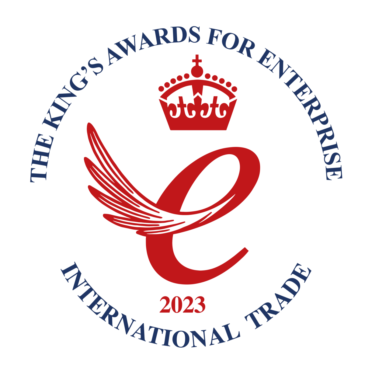 Kings Award for Enterprise: International Trade 2023 logo