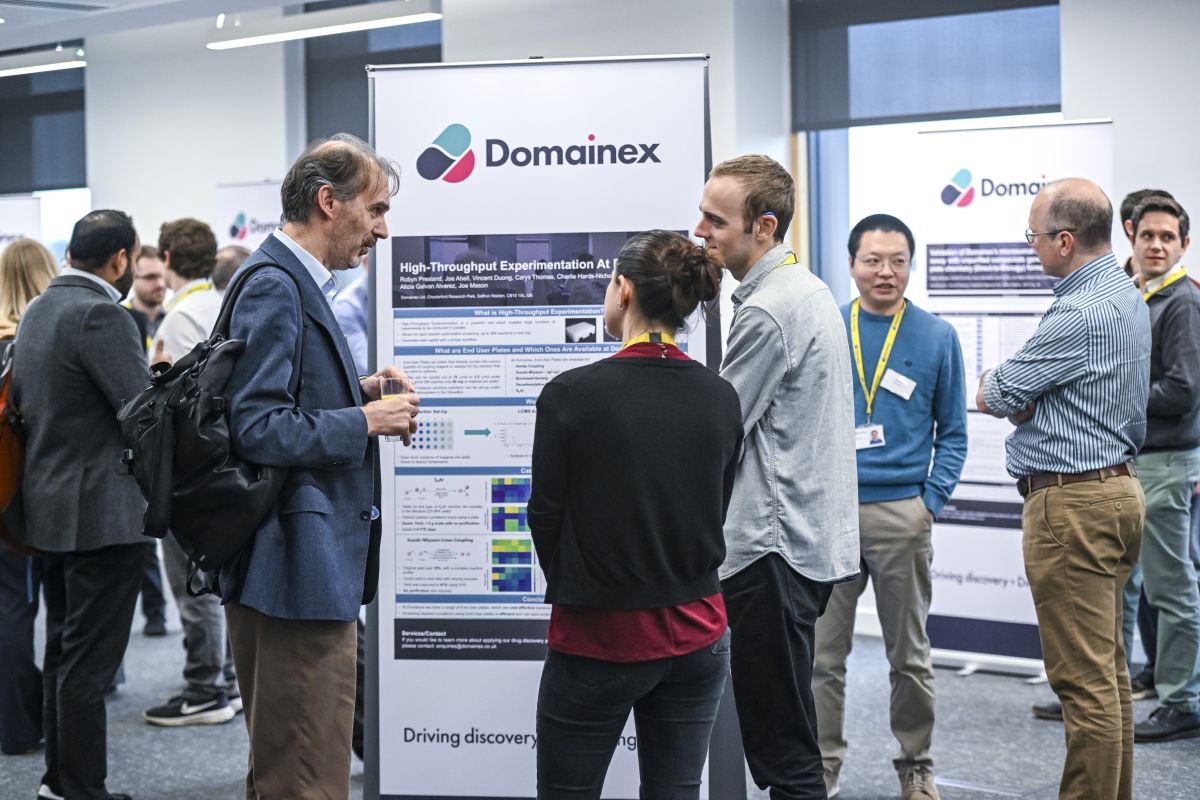 Domainex Science Uncorked event poster presentations